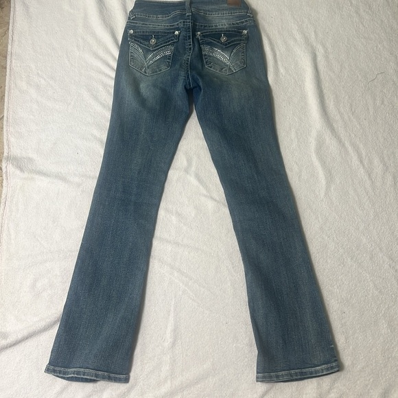 Wallflower Blue Boot Cut Jeans Classic Style - Picture 7 of 11